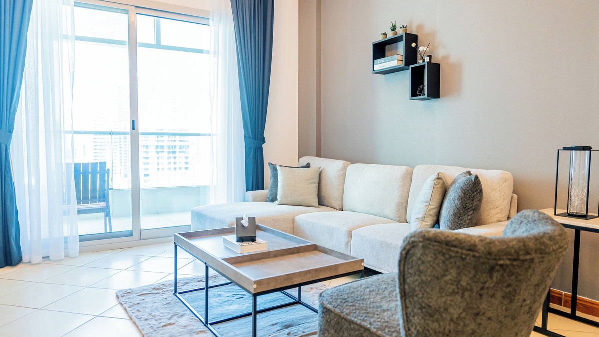 Al Sufouh 1 Apartment | Dubai Marina Diamond 4: Chic 2BHK Apt with amazing views