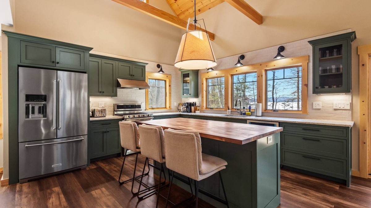 Rangeley Plantation House | Duck Duck Moose | New Private Home on Mooselookmeguntic Lake, Private Waterfront