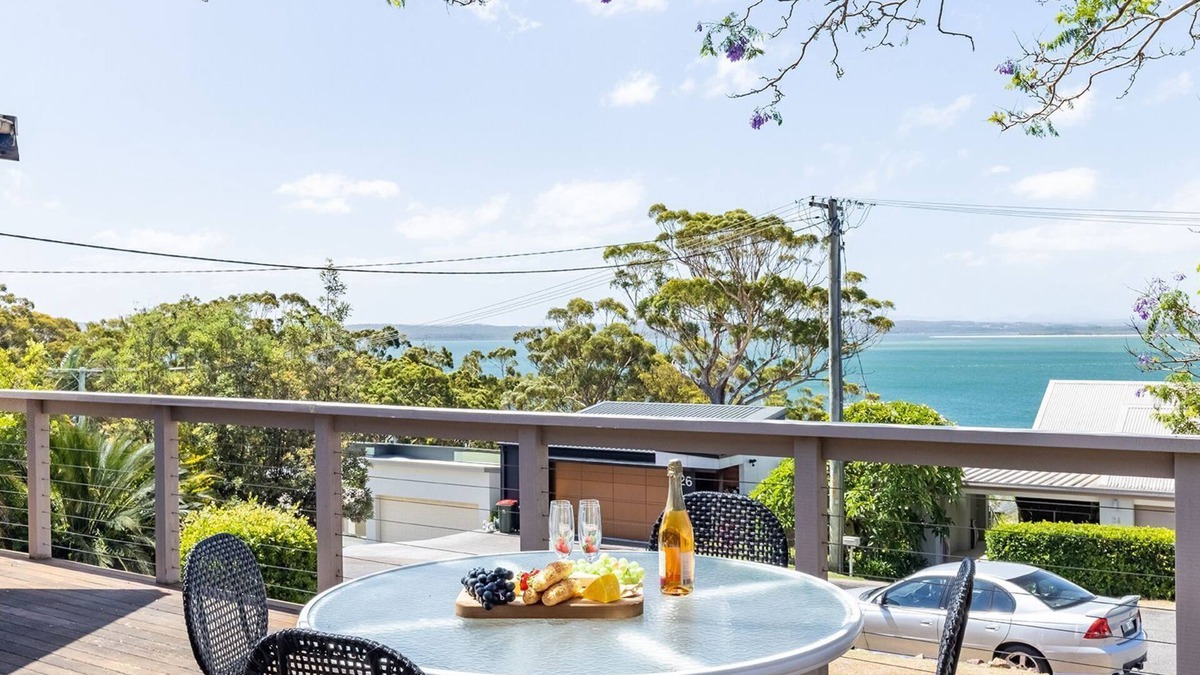 Nelson Bay House | Dukes , 31 Gloucester St - spectacular water views and the added comfort of air conditioning and Wi-Fi