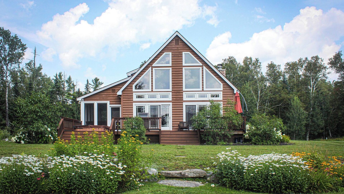 Rangeley House | Dunn - Gingerbread House on Mooselookmeguntic Lake