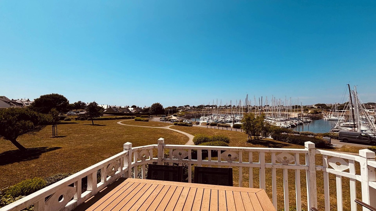 Arzon Apartment | Duplex for 4 overlooking the port of Crouesty
