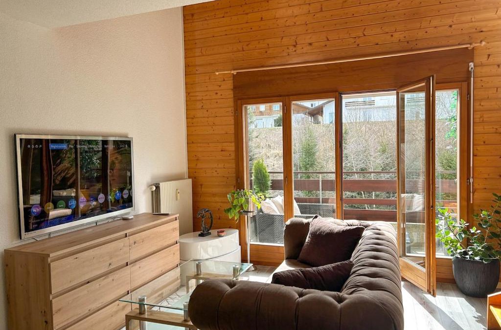 Vionnaz Apartment | Duplex lumineux avec vue