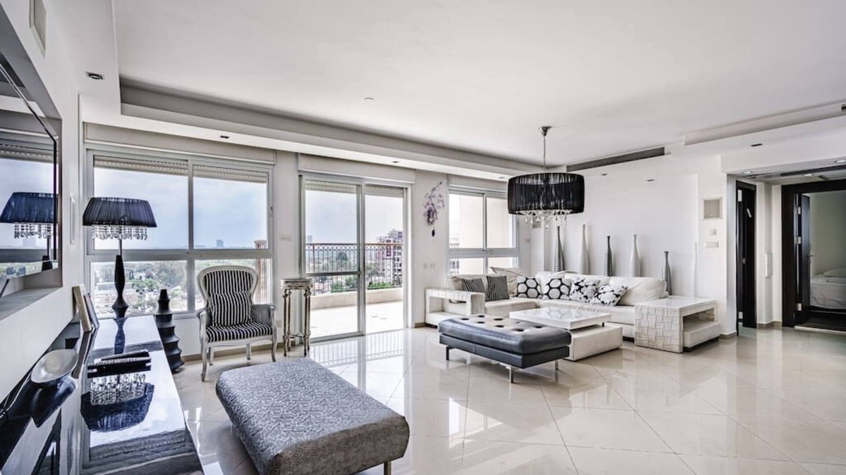 Tel Aviv Apartment | Duplex Penthouse 3BR Asirey Tsion SAFE ROOM
