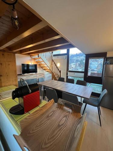 Saint-Gervais-les-Bains Apartment | Duplex St Gervais rooftop - 500m des télécabines