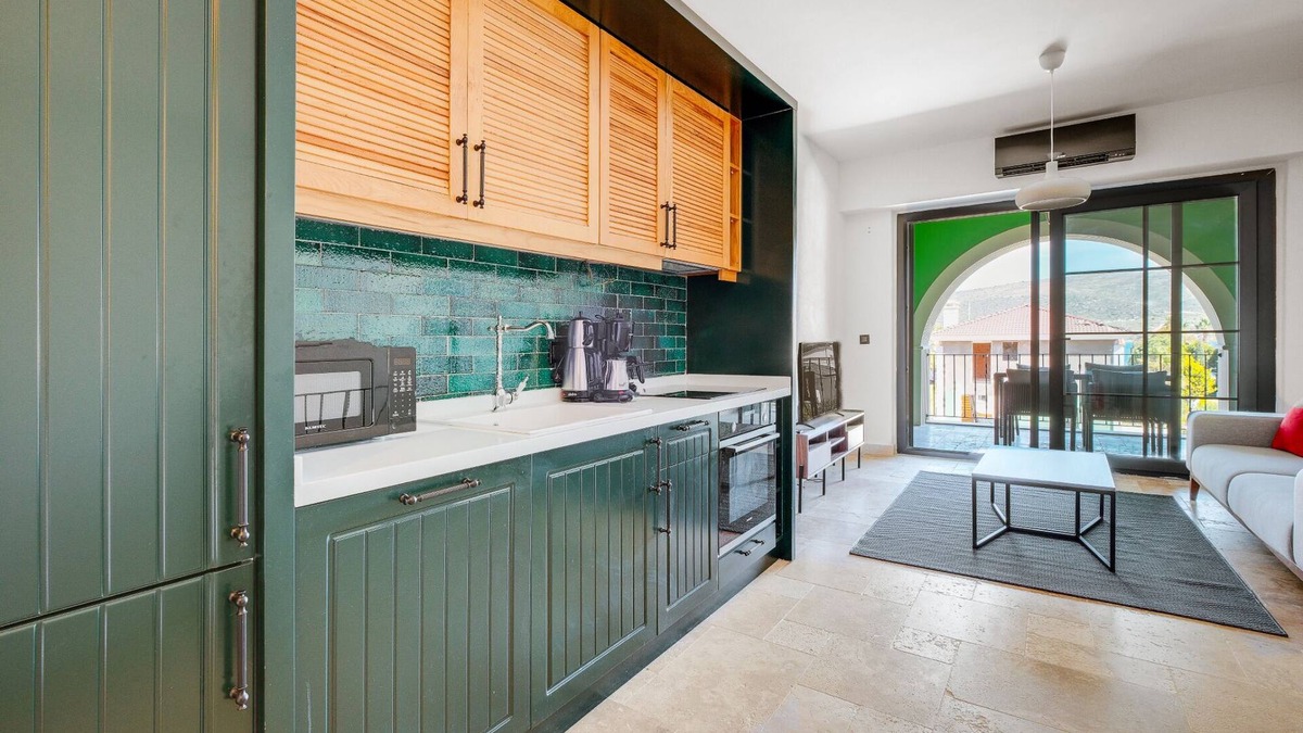 Alacati Apartment | Duplex Villa w Shared Pool, Balcony in Alacati
