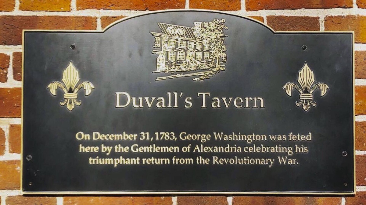 Old Town Alexandria House | Duvall House - George Washington ate here! In the heart of Old Town Alexandria.