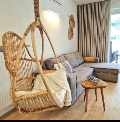Trzebiatow Apartment | Dwa Apartamenty Rogowo Pearl z prywatną sauną lub tarasem na dachu
