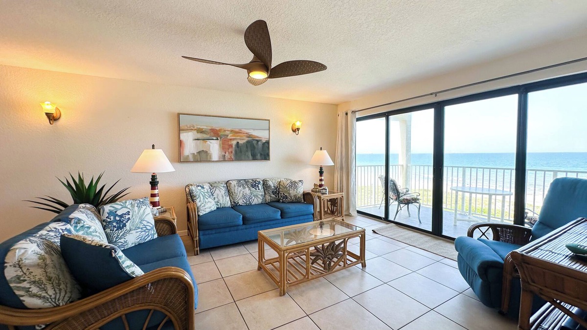 Cocoa Beach Condo | ~Dynamic 6th Floor, Direct Ocean Front Condo in Cocoa Beach @ Sandcastles~