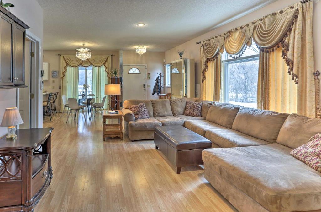 Eagan House | Eagan Home with Porch - 5 Mi to Mall of America!