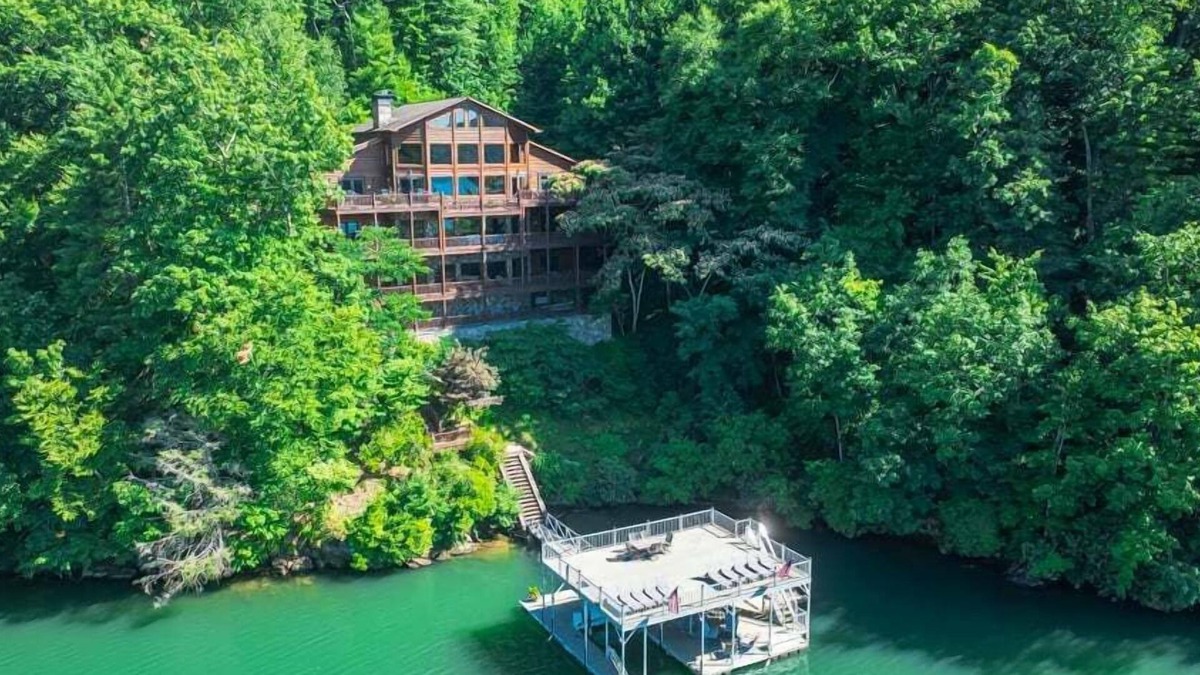Blue Ridge Cabin | Eagles Landing- Lake Front Home | Two Story Dock | Incomparable Views