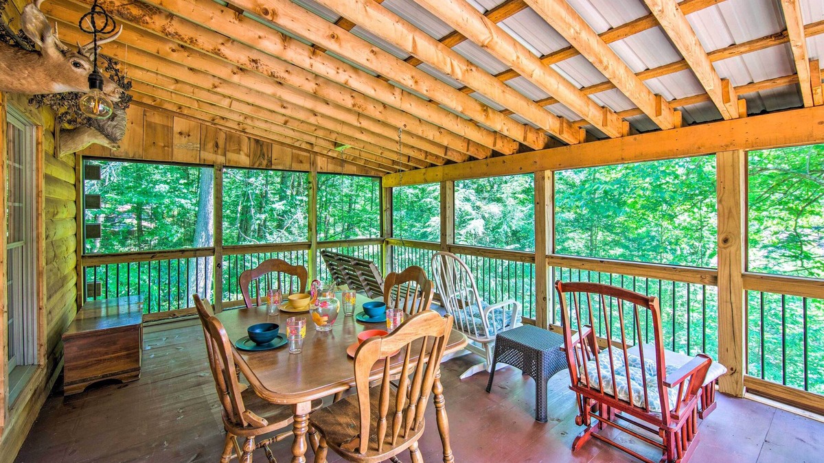 Bodines Cabin | 'EaglesView on the Loyalsock' Creekside Cabin