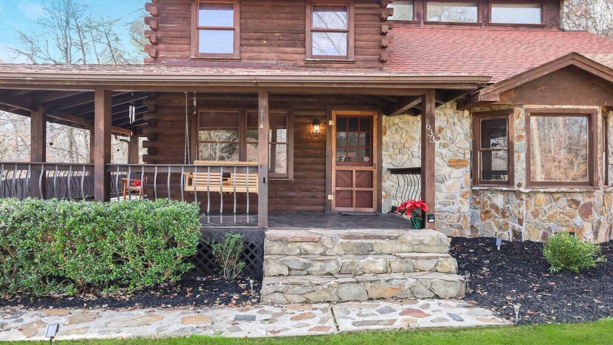 Easley Cabin | Easley Log Cabin, Pet friendly!