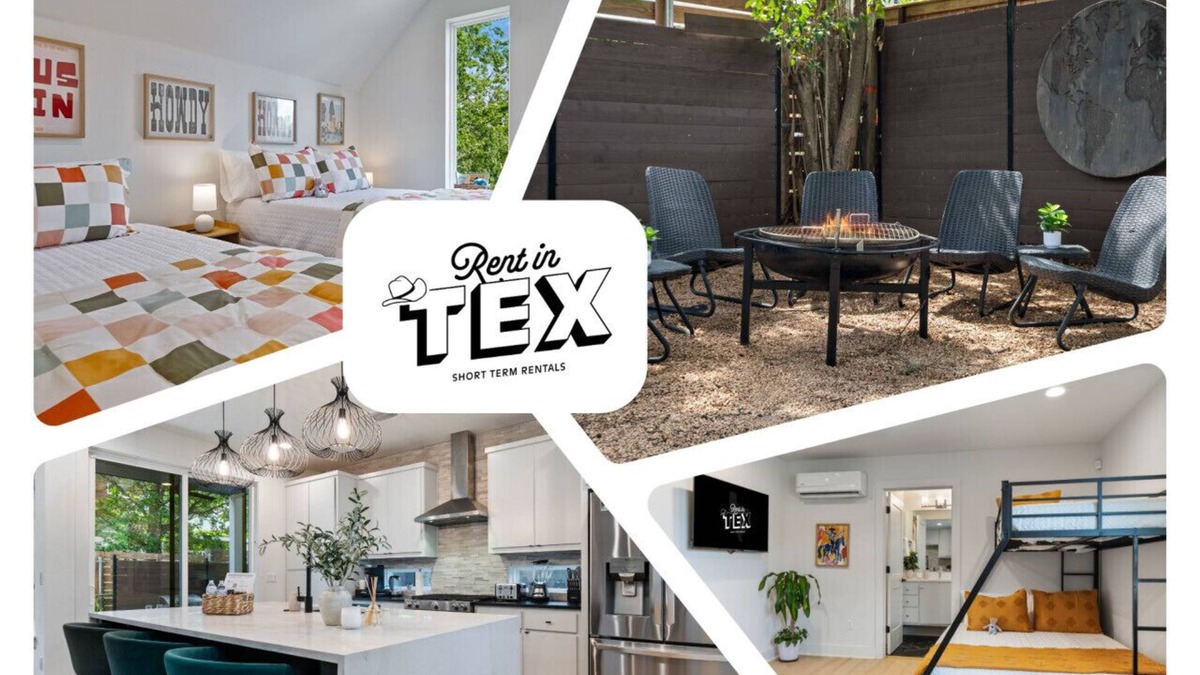 Swede Hill House | East Austin Duo: House + Apt | Walk to Fun
