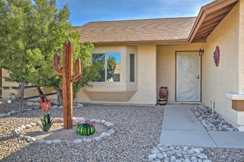 Coyote Corridor House | East Tucson House with Private Backyard and Fire Pit