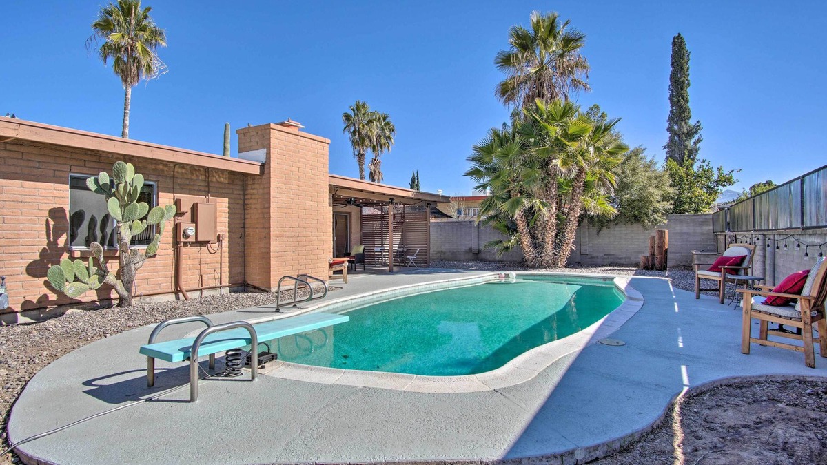Tucson House | Eastside Home w/Pool Near Hiking!