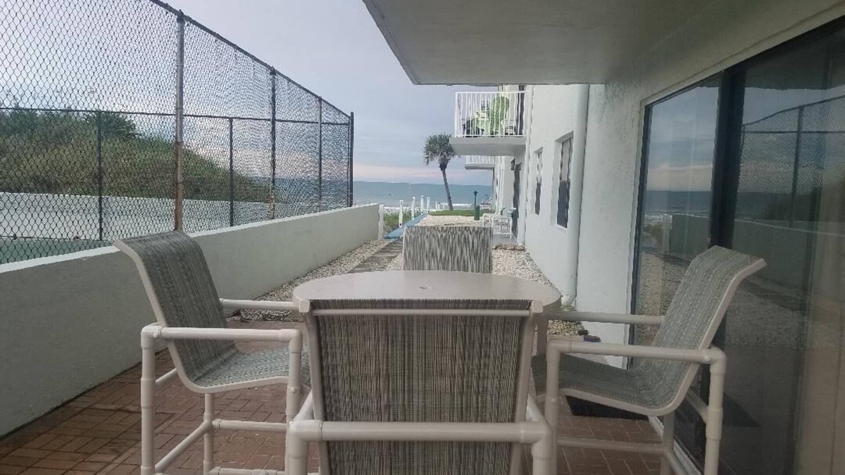 New Smyrna Beach Condo | Easy access ground floor unit close to parking lot, conveniently located to all NSB has to offer