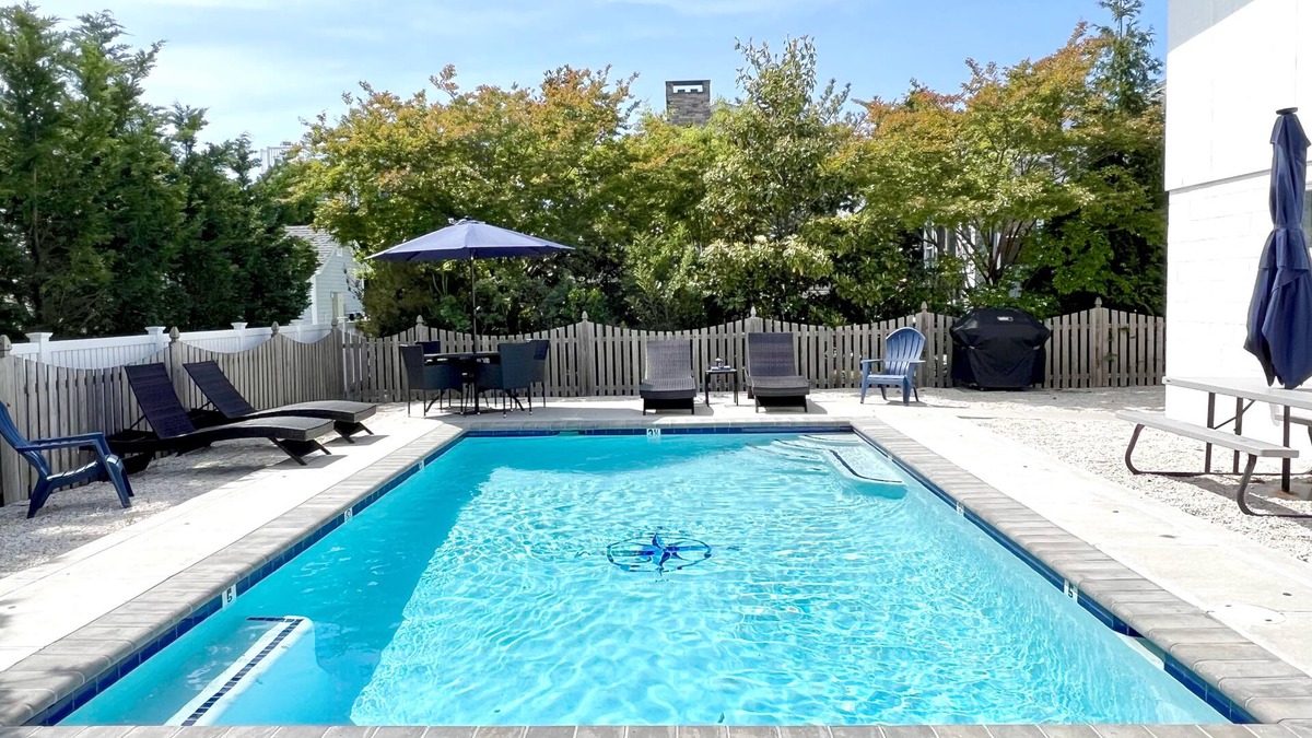 Stone Harbor House | Easy Walk to Beach & Town. Private, heated pool!