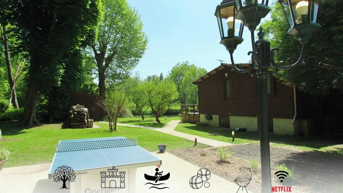 Bourron-Marlotte House | "Eau petit bois" House on the banks of the Loing (with canoe)