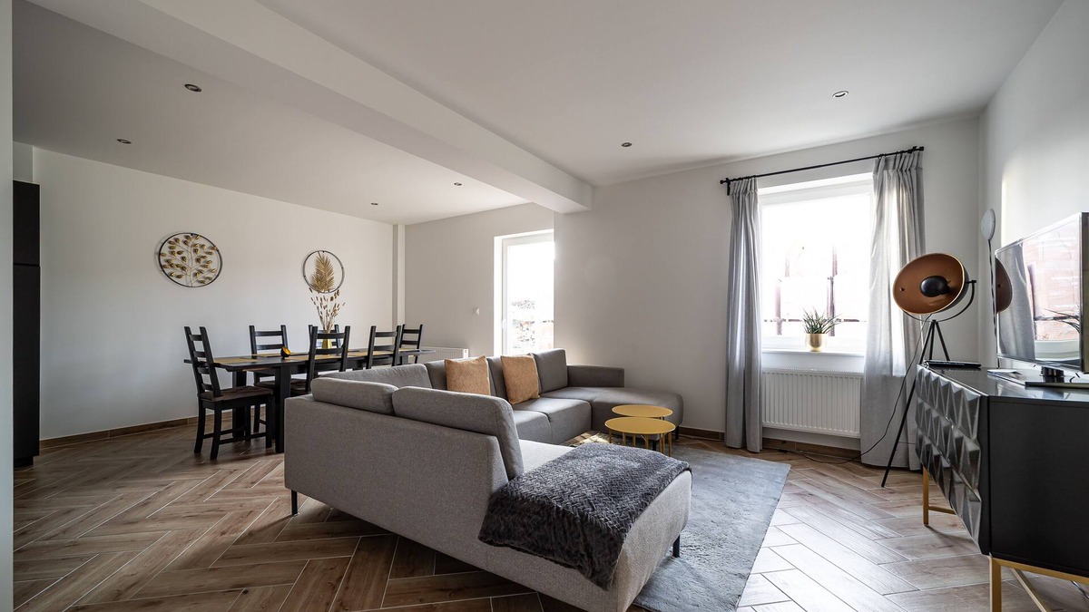Westerhausen House | Ebenerdige, Moderne Ferienwohnung mit Viel Platz für die Ganze Familie
