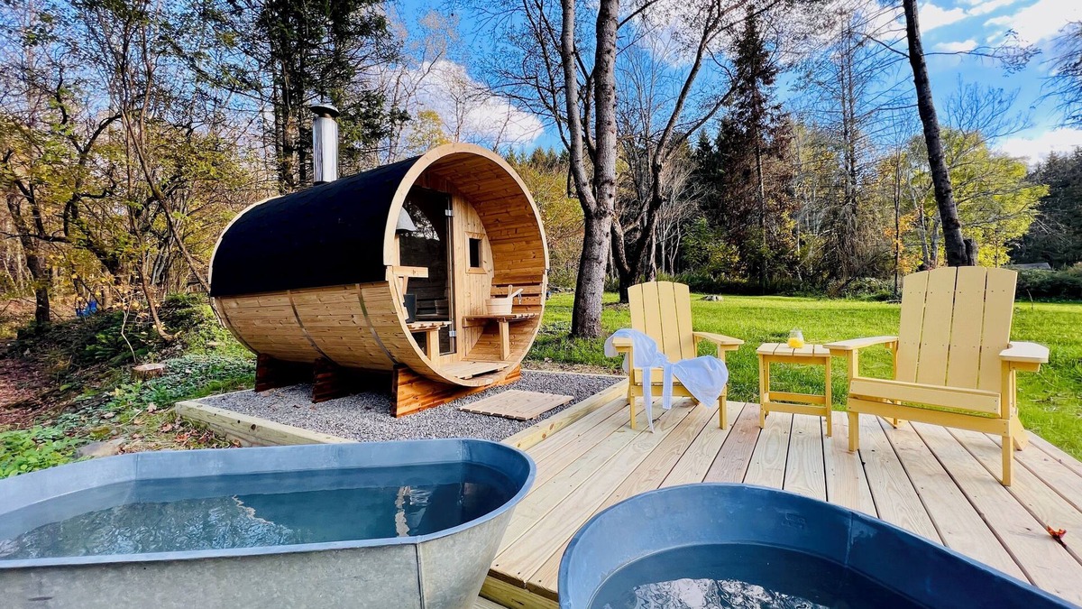 Deposit Other | eBikes-Paddleboards-Sauna-Cold Plunge-HotTub-3m to Oquaga Creek SP-Arctic Lake!