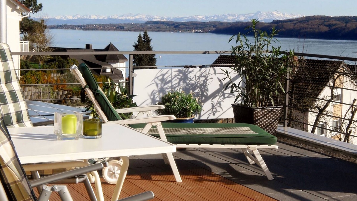 Sipplingen Apartment | EC Apartment with fantastic sea - and Alpenblick
