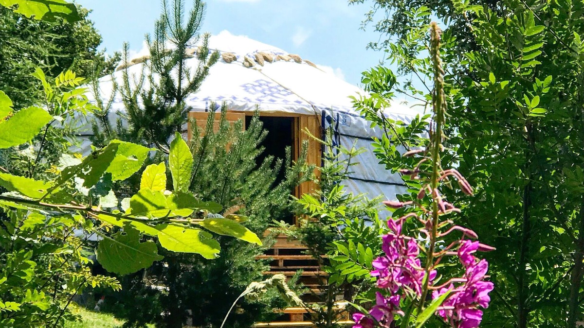Saint-Antheme RV Rental | Eco Yourte Les Airelles