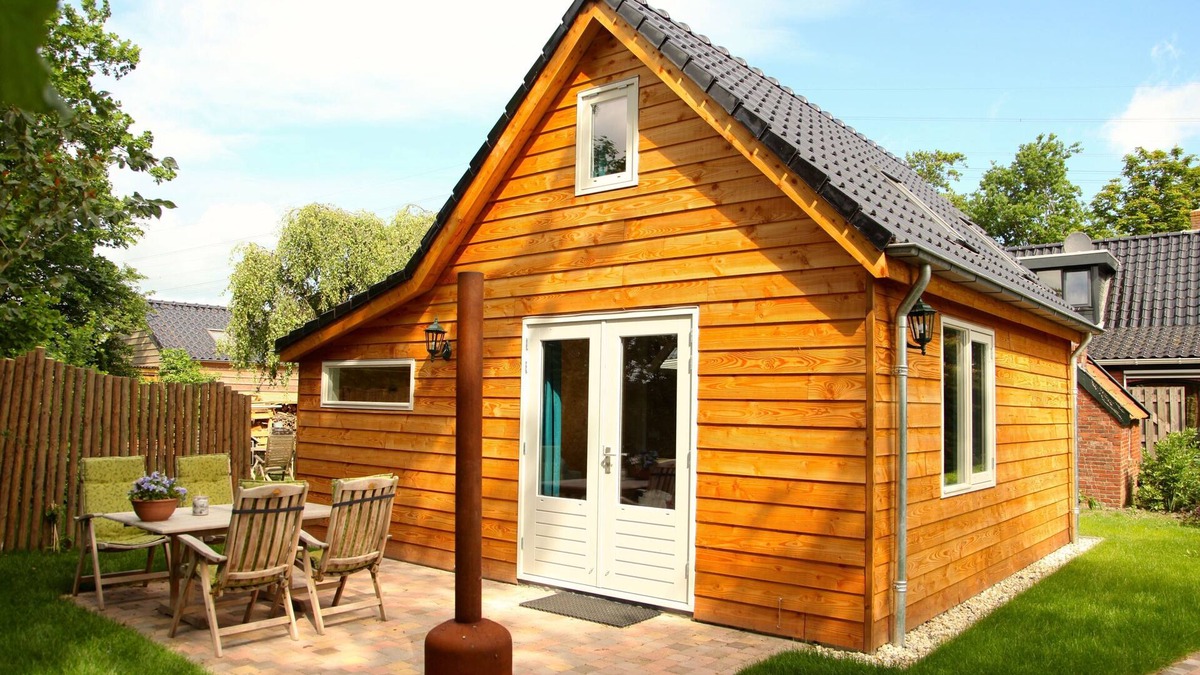 Enumatil Cabin | Ecolodge (4-person) on the Groninger Land, near the cozy town of Groningen