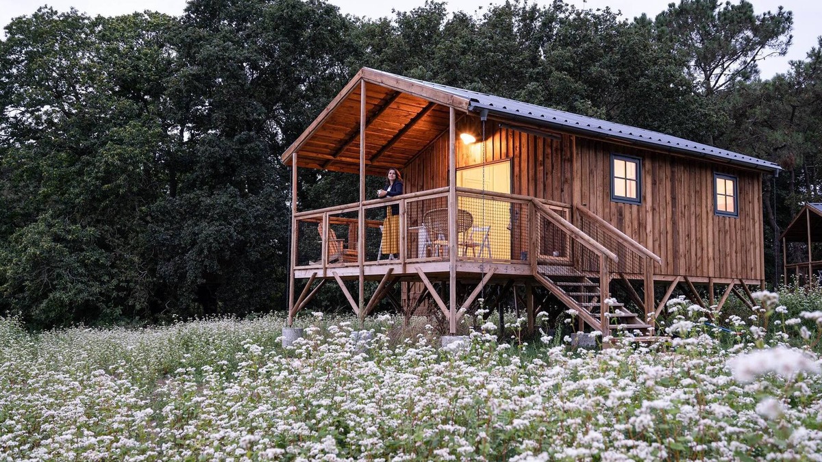 Ploemel Ski Chalet | Ecolodge Berder - Jusqu'à 5 Personnes