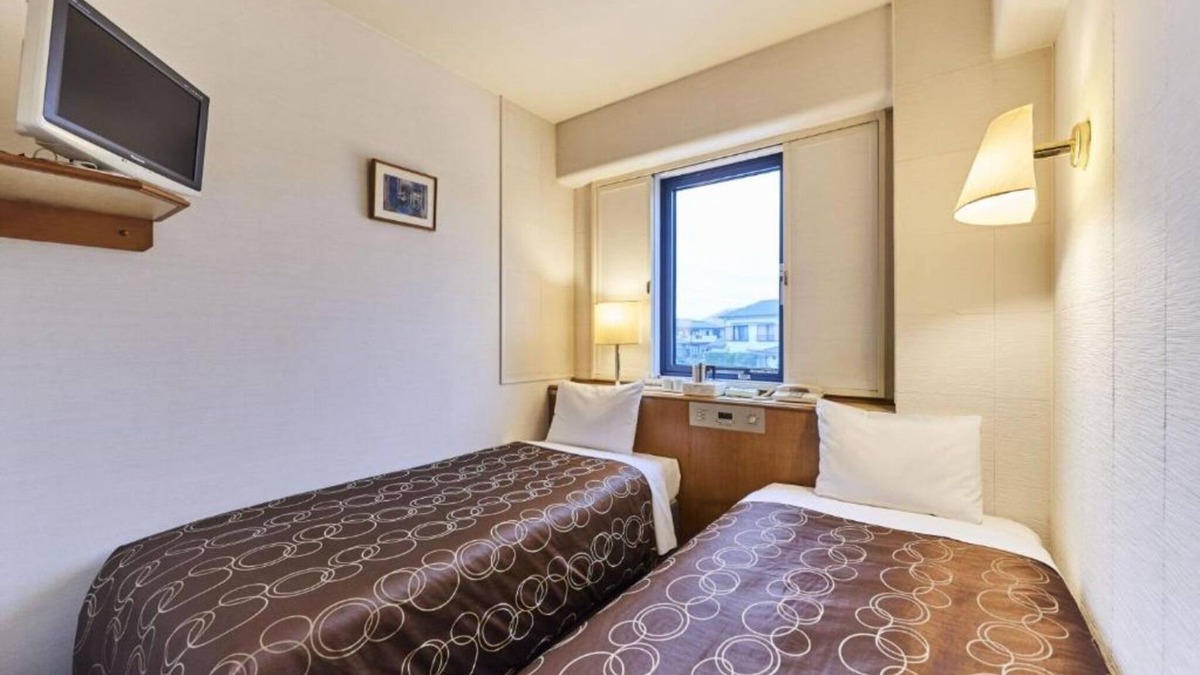 Urayasu Hotel | Economy Twin NonSmoking Welcome drink and VOD v/Urayasu Chiba