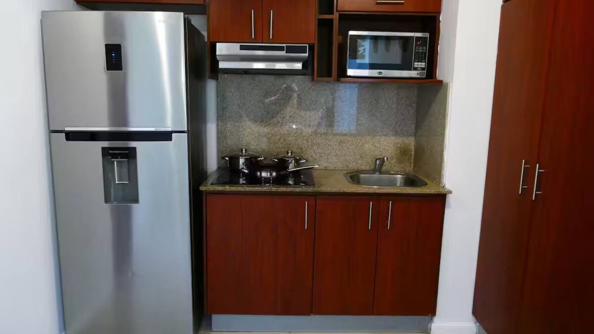 Las Penas Apartment | Ecuabook Estudio Jacuzzi Vista Río junto Wyndham 911-1