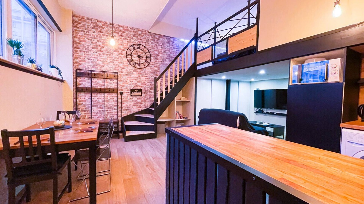 Quartier des Eaux-Claires Apartment | #ED | The fantastic loft | Free parking π€