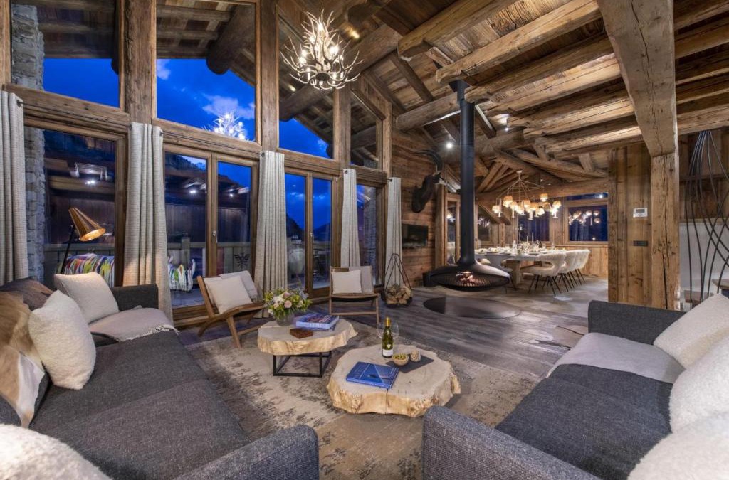 Zweisimmen Nr Gstaad Ski Chalet | Edelweiss Crest Lavish Mountain Escape in Gstaad