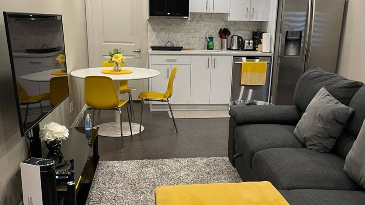 Airdrie Apartment | Eden Guest Suite, One-bedroom Walkout Basement in Airdrie