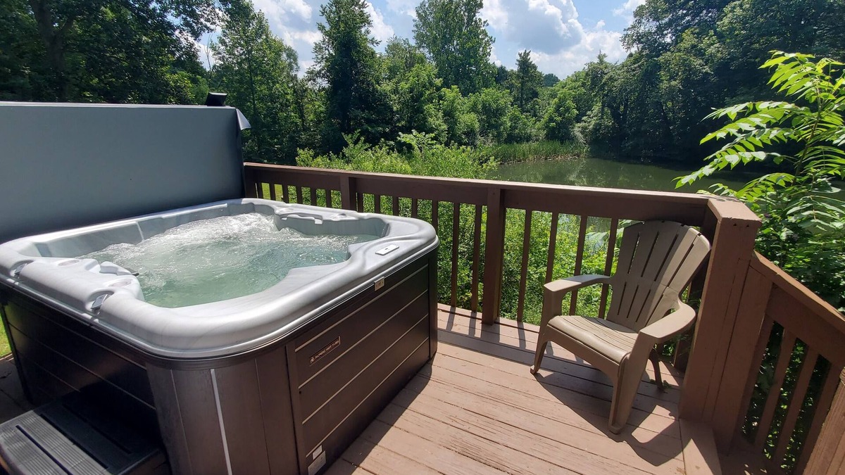 Rockbridge Cabin | Edgewater Escape A-frame Cabin (Hocking Hills Area)