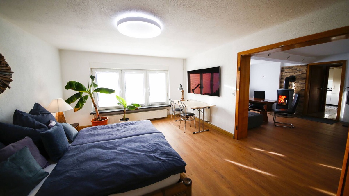 Konitz Apartment | Einzigartiges Appartment mit Kamin, Whirlpool, TV