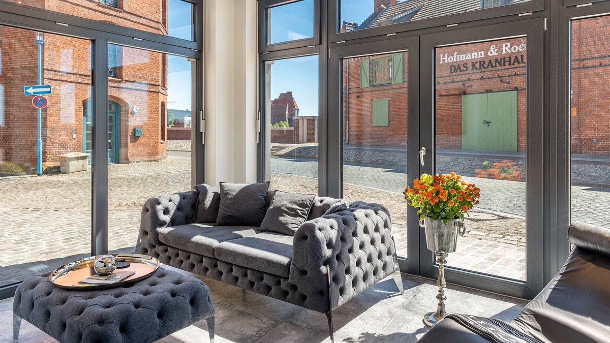 Wittenberge Apartment | ELBE.6 - Stylish flat directly on the Elbe