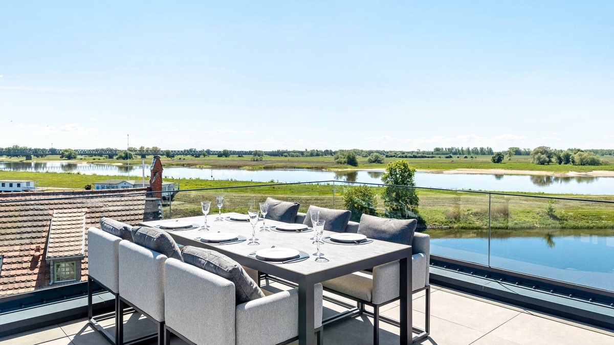 Wittenberge Apartment | ELBE.6 - Stylish flat directly on the Elbe
