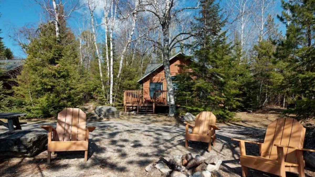 Orr Cabin | Elbow Lake Lodge: White Birch - 2BR/1BA Lakefront Cabin