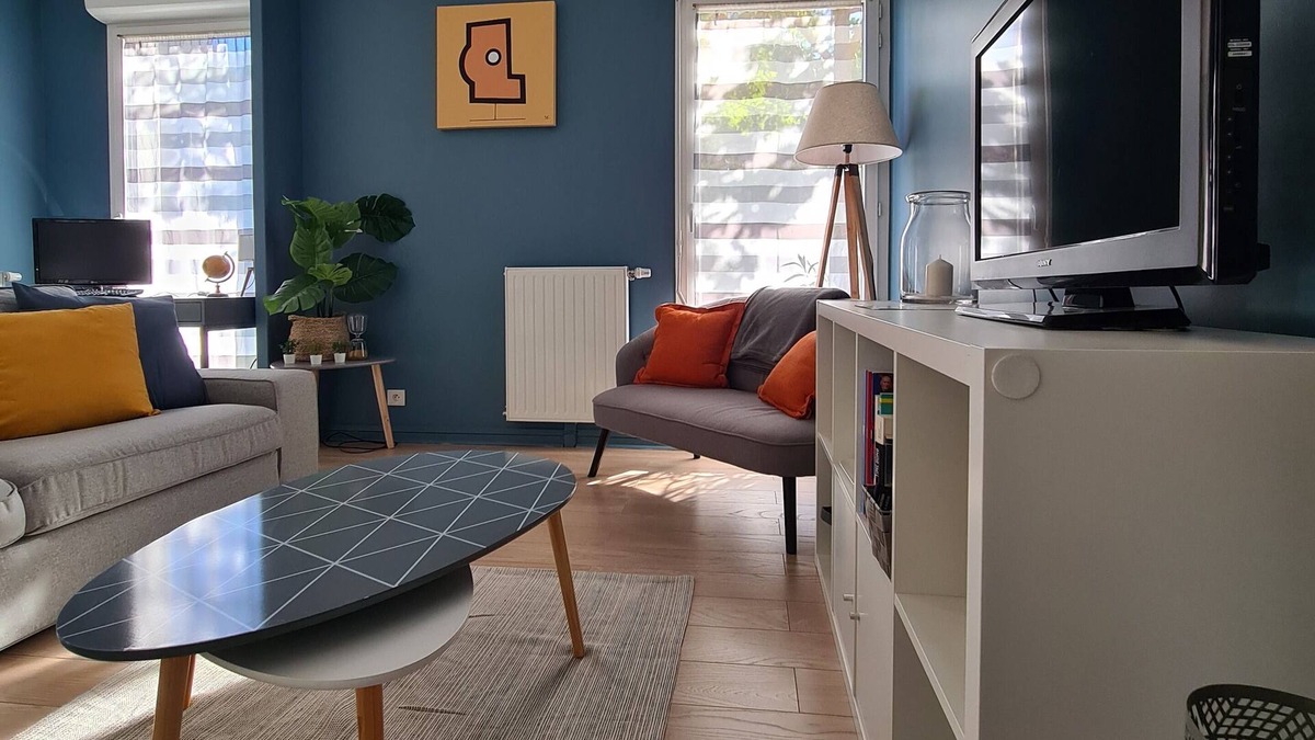 Sartrouville Apartment | Elegant 2-room apartment on the banks of the Seine