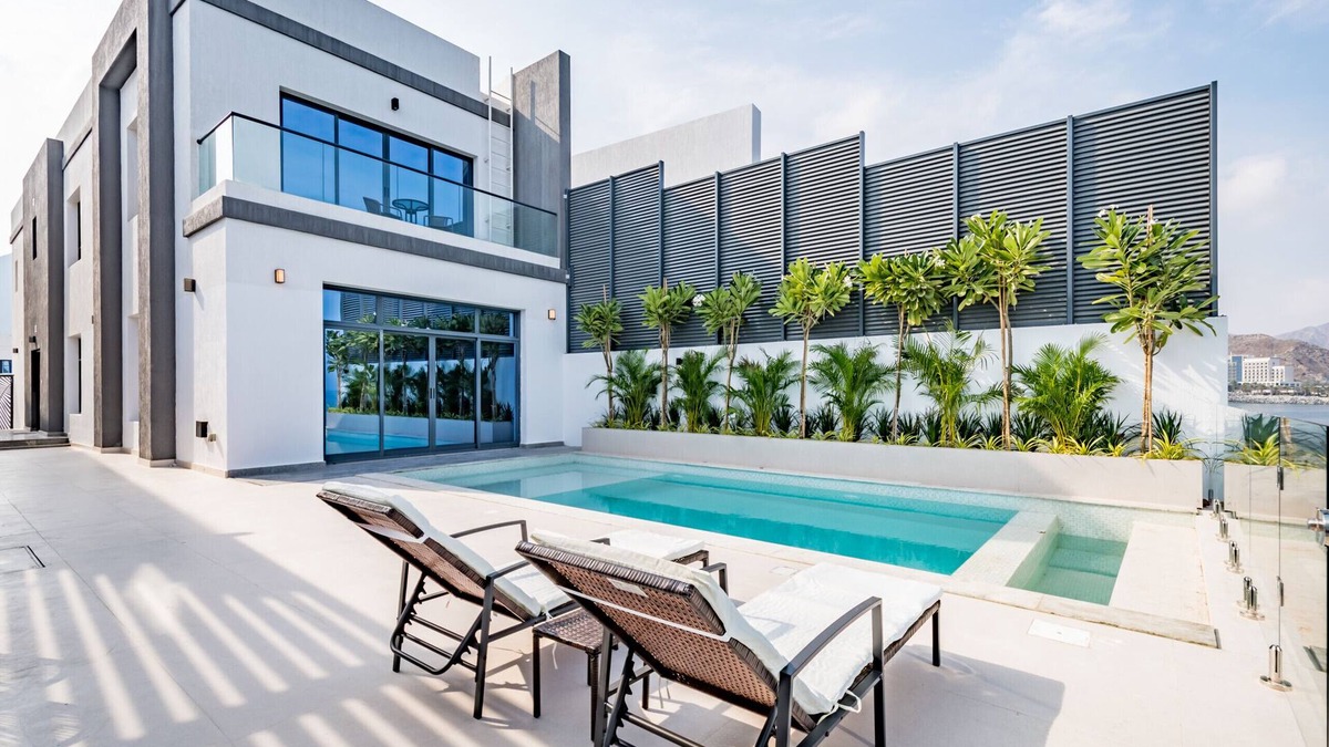 Sharm Villa | Elegant 4BR Villa with Assistant Room in Al Dana Island, Sharm, Fujairah