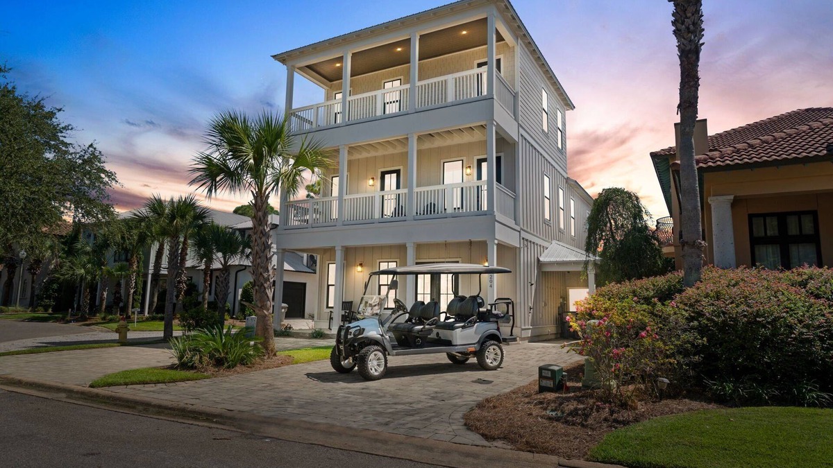 Emerald Waters Village House | Elegant 6BR Beach Home | Heated Pool, Game Room & Steps to Emerald Coast