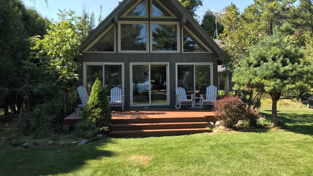 Sturgeon Bay House | Elegant and spacious Sturgeon Bay getaway with tranquil private beach.