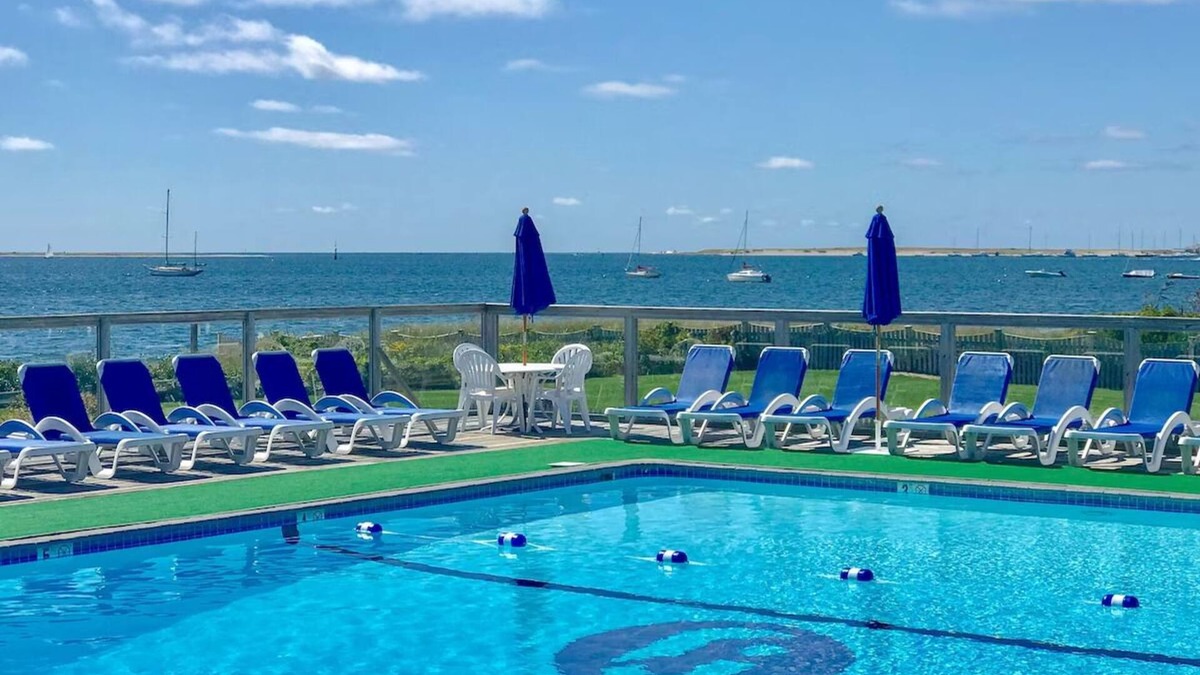 West Yarmouth Apartment | Elegant Apt at Cape Cod Resort – Steps from Private Beach