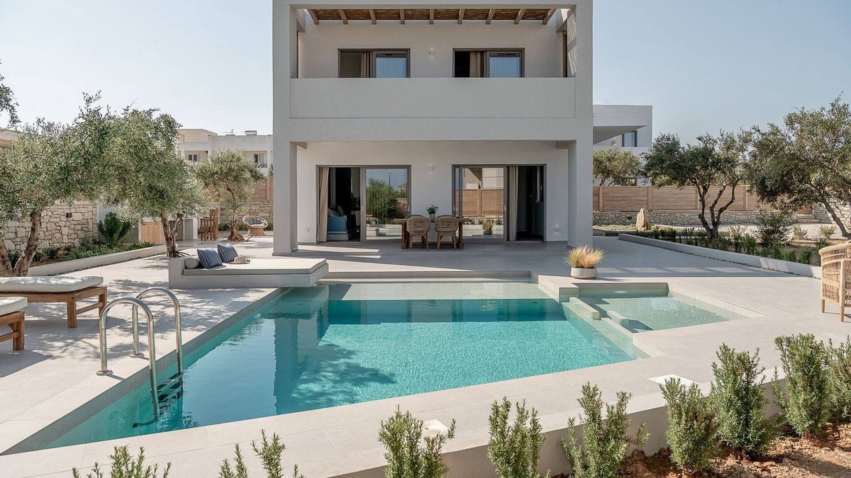 Tavronitis Villa | Elegant Chania Villa | Villa Gohan | 3 Bedrooms | Private Outdoor Pool and BBQ.