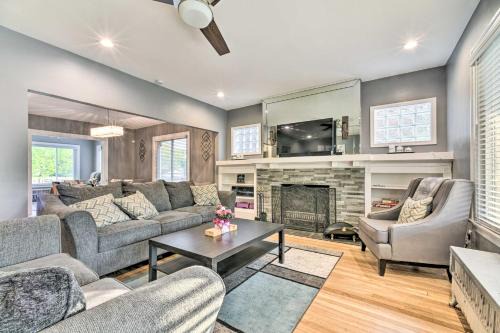 New Center Detroit House | Elegant Detroit Home with Yard about 5 Mi to Dtwn!