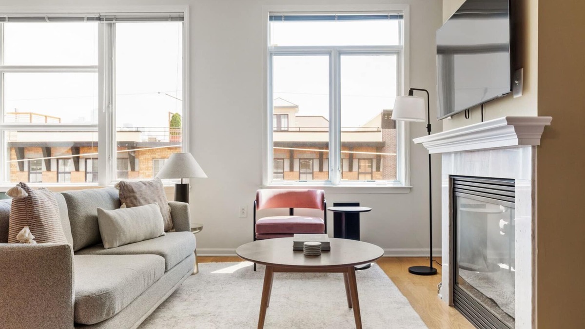 Hoboken Apartment | Elegant Hoboken 2BR w/ Gym & W/D, nr waterfront, by Blueground