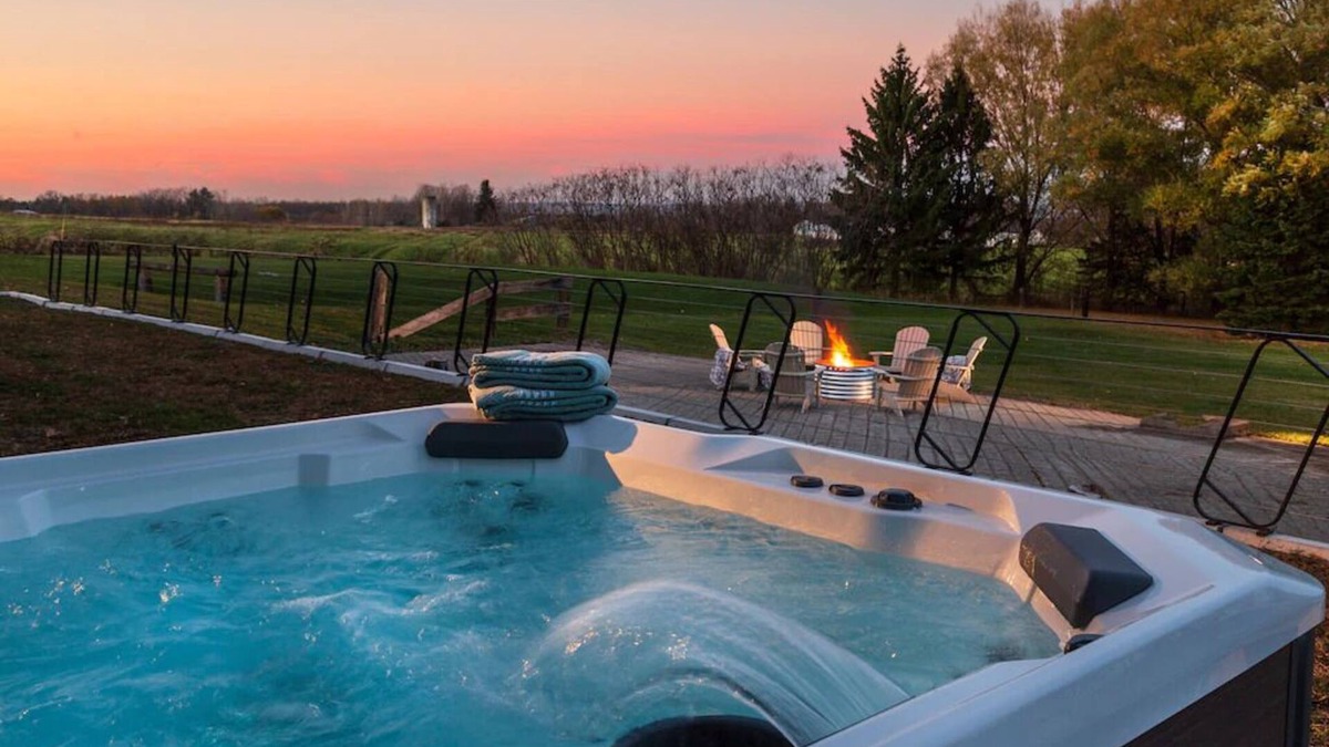 Ithaca House | Elegant Home, 6 bdrms & baths, handicap accessible ~ HotTub ~ Firepit & Wineries