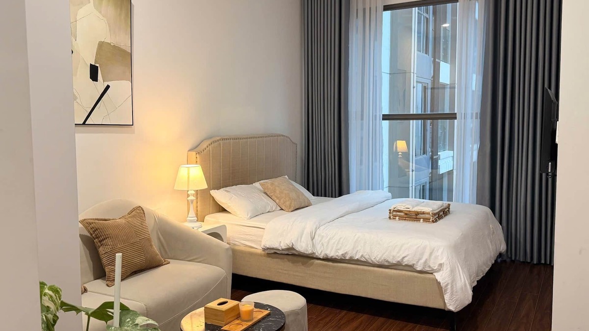 Gia Lam Apartment | Elegant – không gian tinh tế, tiện nghi, gần gũi thiên nhiên.