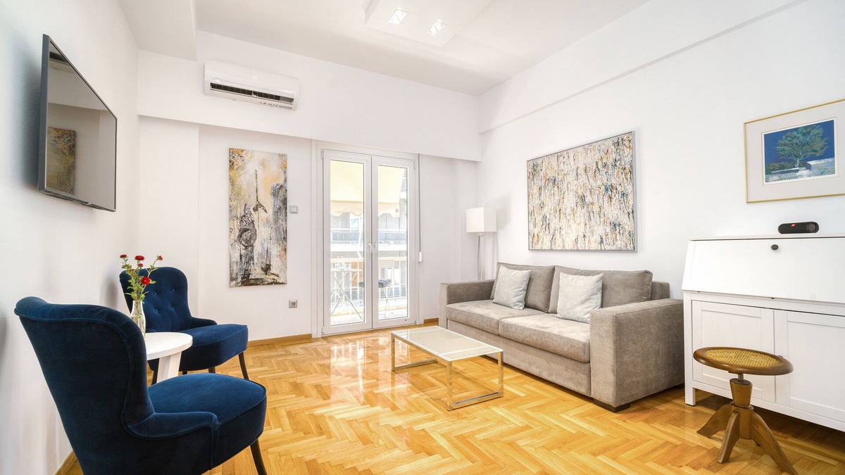 Ilisia Condo | Elegant Light 2 Bedroom Condo Prime Central Athens