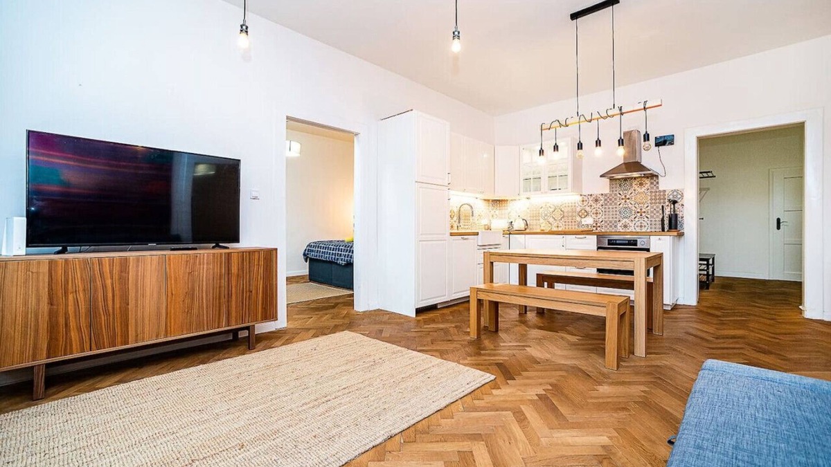 Karlin Apartment | Elegant, modern, 2-bed flat by Museum of Prague